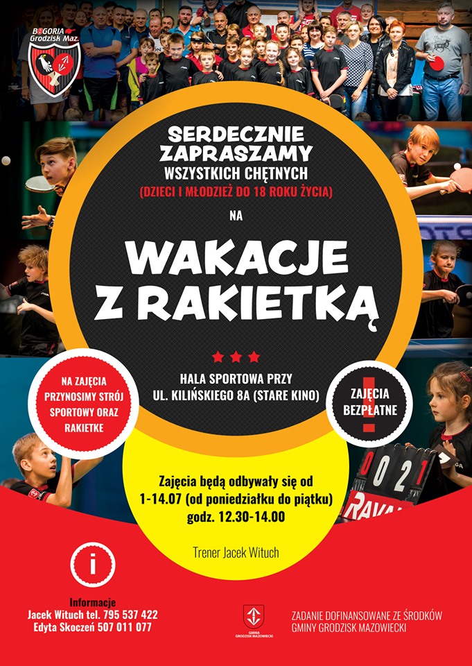 Read more about the article Wakacje z Rakietką od 1 Lipca