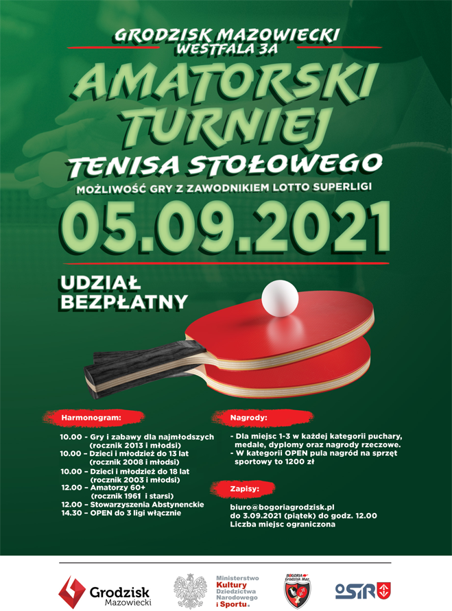 Read more about the article Bogoria organizuje turniej Amatorski