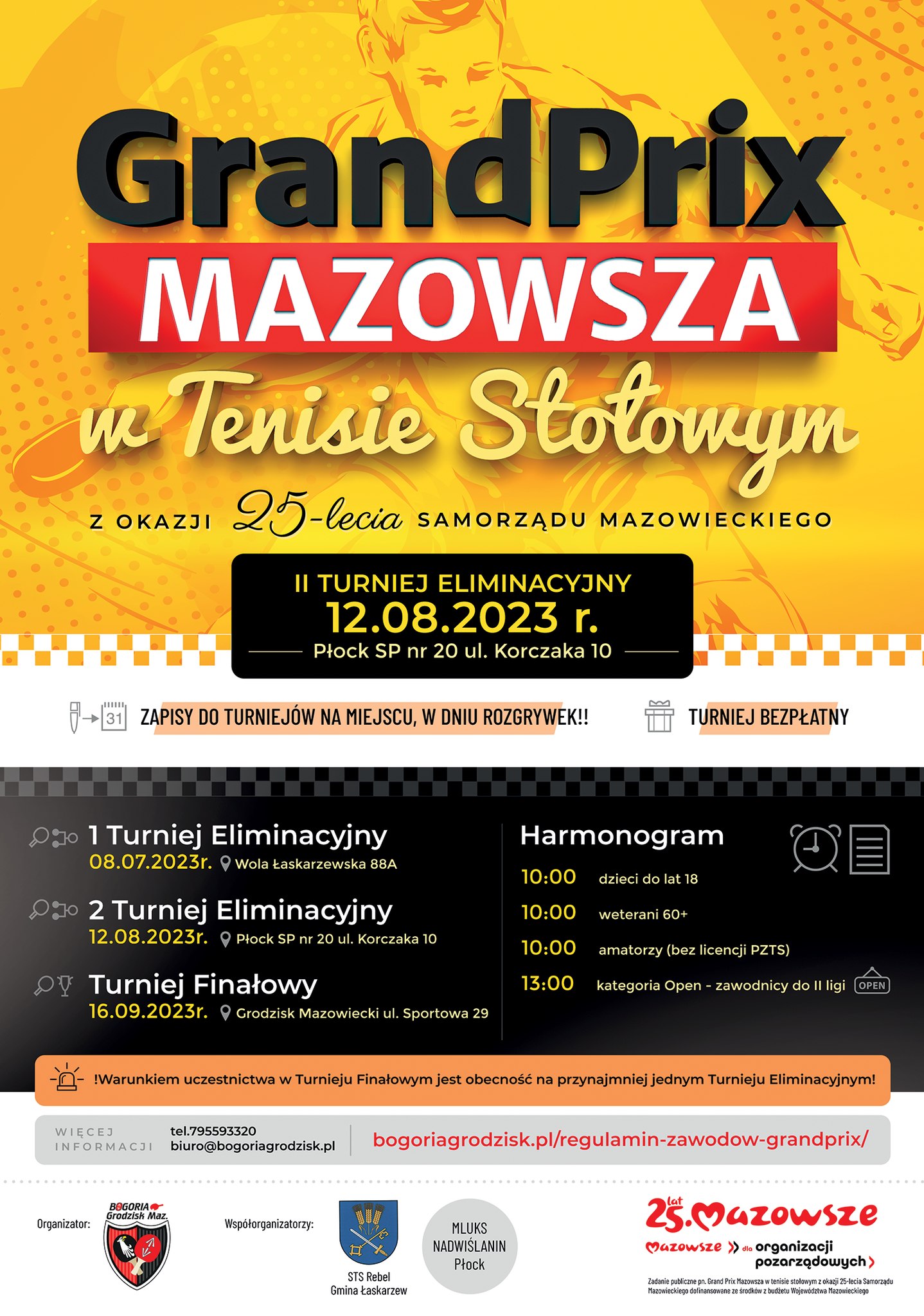 Read more about the article 12 sierpnia II turniej o Grand Prix Mazowsza w Płocku