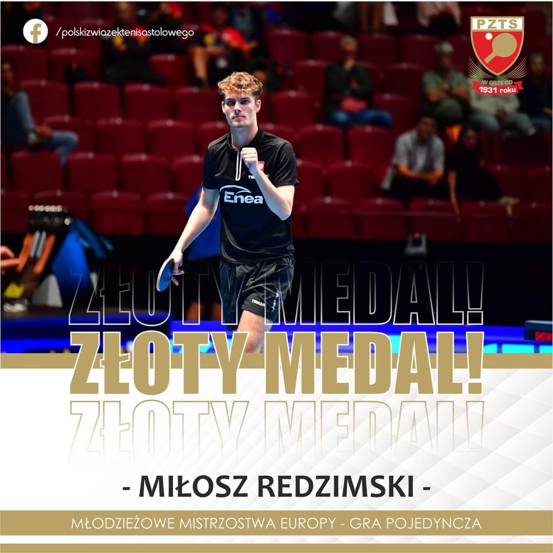 You are currently viewing Miłosz Redzimski Dwukrotnym Młodzieżowym Mistrzem Europy!!!