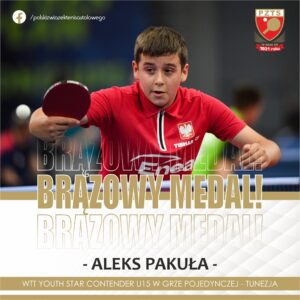 Read more about the article Aleks i Miłosz z dwoma medalami w Tunezji