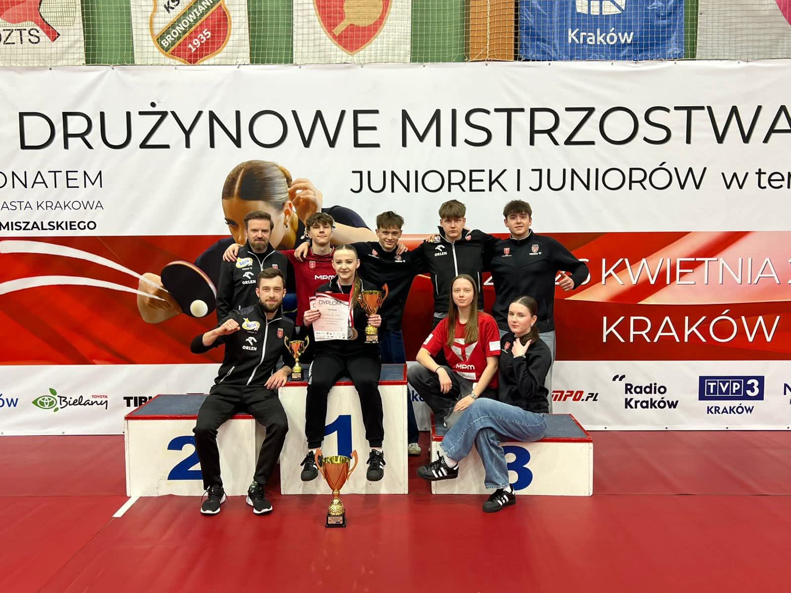 You are currently viewing Zosia Śliwka Wicemistrzynią Polski Juniorek w grze pojedynczej