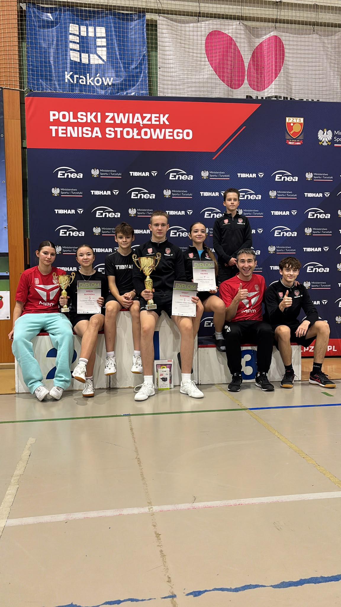 You are currently viewing GPP Kadetów: Ignacy wygrywa, Amelka na podium, świetny start całej grupy